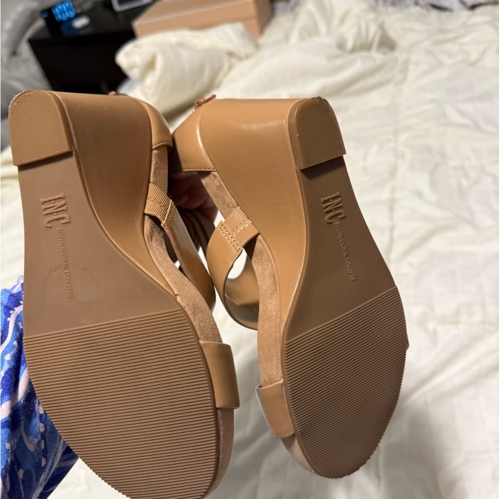 INC Women's Tan Sandals - Picture 4 of 4